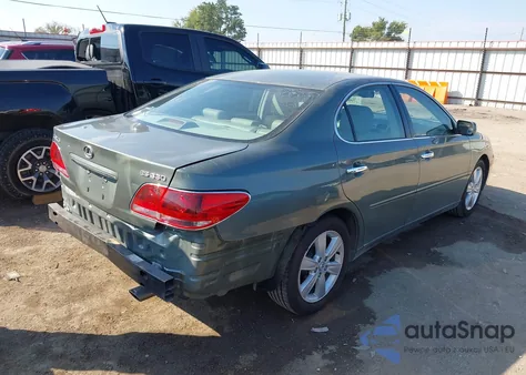 2005 Lexus Es 330 from USA, damaged, VIN JTHBA30GX55056332